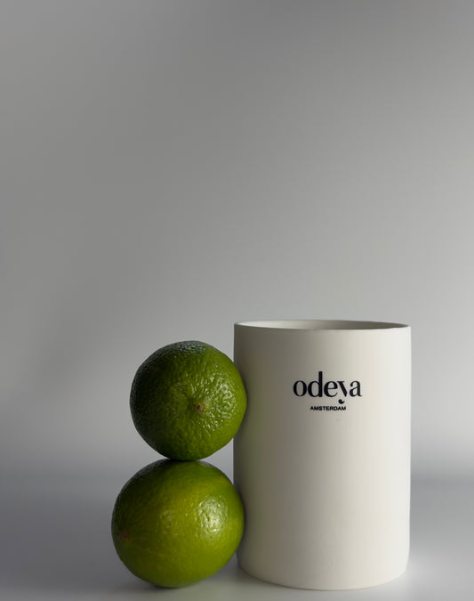 scented candle - Bergamot